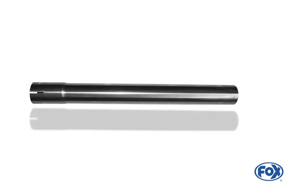 FOX Uni-Rohr geweitet 55mm Edelstahl 500mm Nur Für Kurze Zeit