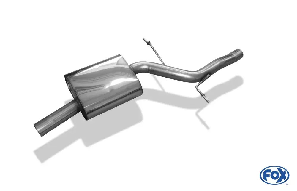 Knallerangebot FOX Mittelschalldämpfer passend für Audi A4 B8 / A5 8T 2,0 TFSI Frontantrieb