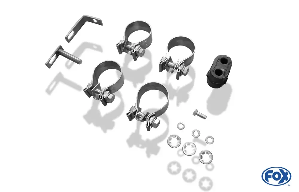 Begrenztes Angebot FOX Endrohrsystem 140x90 Typ 44 rechts/links passend für Toyota RAV 4 IV
