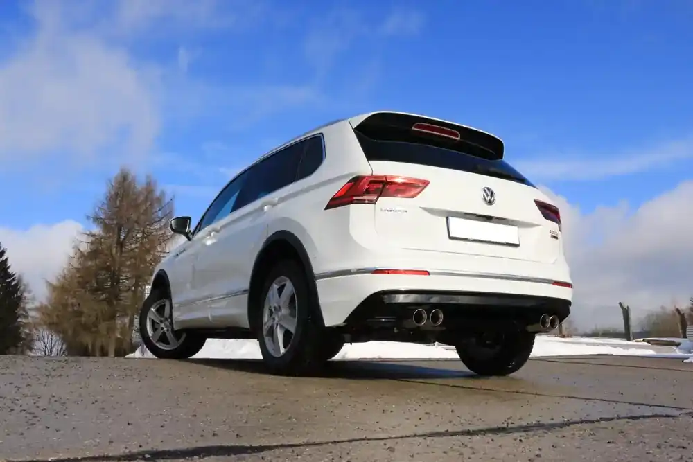 FOX Endschalldämpfer passend für VW Tiguan II Diesel 4motion 2x80 Typ 25 rechts/links Sonderaktion