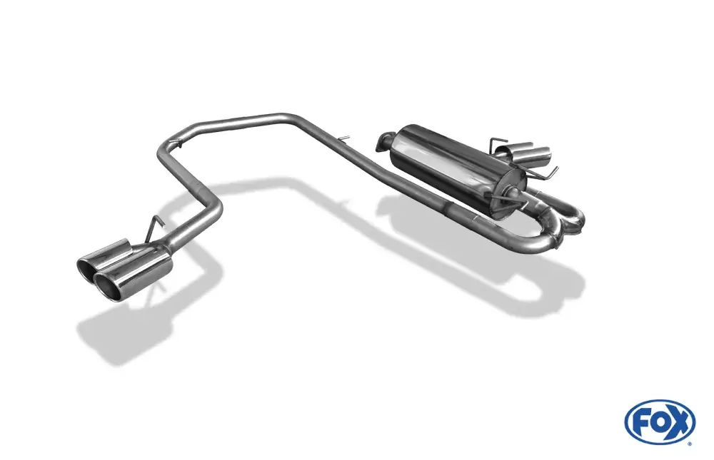 Endschalldämpfer Sidepipe passend für Ford Ranger ab 09/2016 Doppelkabine 4x4 – 2x90 Typ 16 rechts/links Sonderangebot