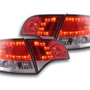Markenware LED Rückleuchten Set passend für Audi A4 Avant Typ 8E 04-08 rot/klar