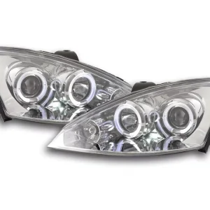 Beliebt Scheinwerfer Set chrom passend für Ford Focus 00-04