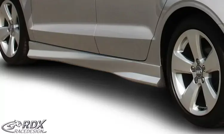 RDX Seitenschweller passend für Audi A3 8V, 8VA, 8VS Limousine und Sportback "Turbo" Begrenztes Angebot