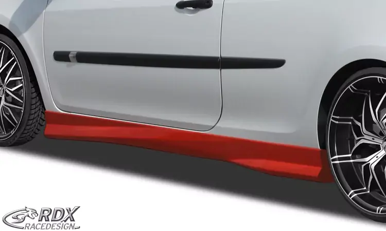 Letzte Chance RDX Seitenschweller passend für Renault Clio 3 Phase 1 & 2 (nicht RS) Turbo