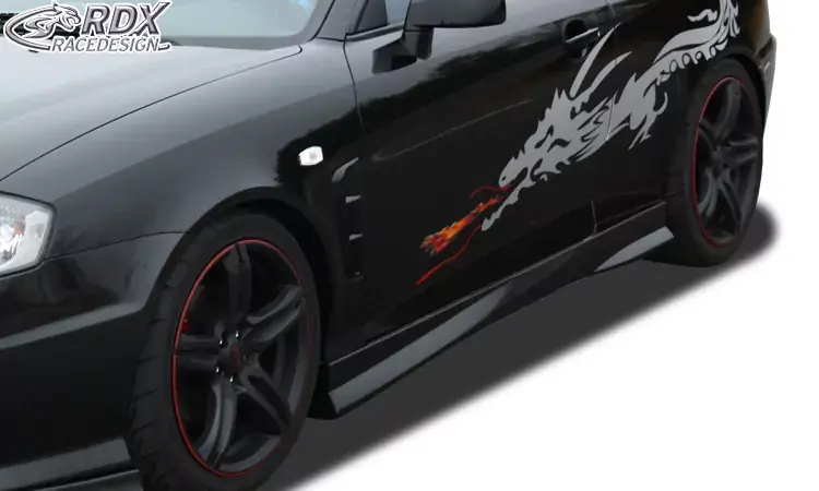 Beliebt RDX side skirts fits HYUNDAI Coupe (GK) 02–09 GT-Race