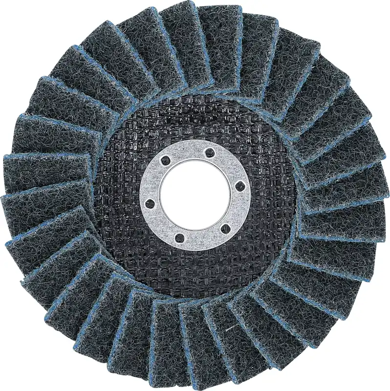 Fächer-Schleif-Scheibe Vlies Ø125 mm Körnung 240 Top-Seller