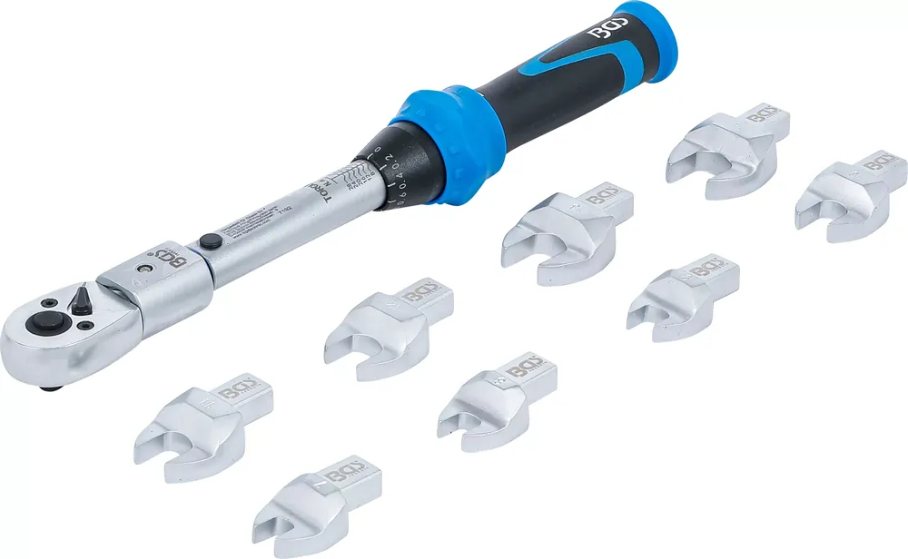 Preisknaller BGS Drehmomentschlüssel-Satz 6–30 Nm 10-tlg.