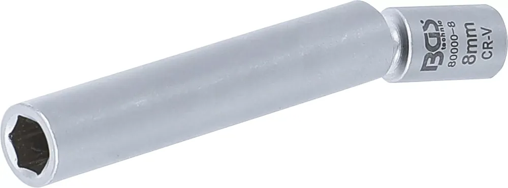 BGS Glüh- und Zündkerzen-Gelenk-Einsatz 1/4" SW 8 mm Markenprodukt