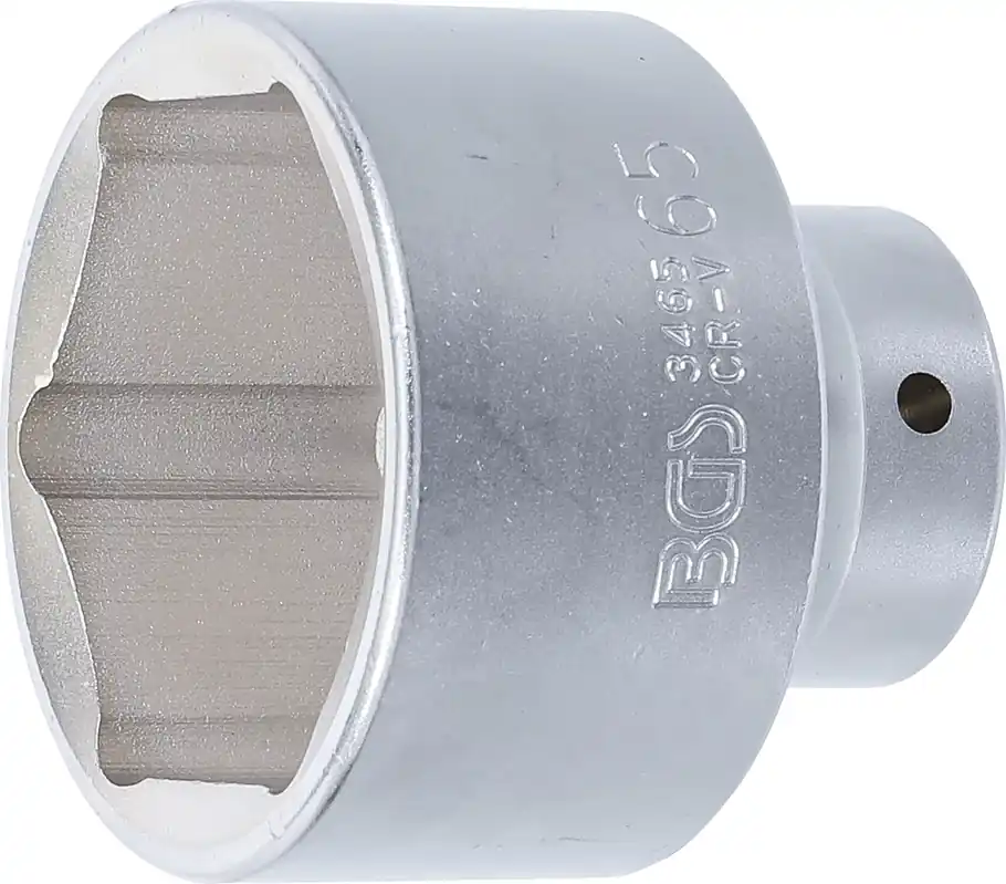 BGS Steckschlüssel-Einsatz SW 65 mm Sechskant Innenvierkant 20 mm (3/4 Zoll) Markenware