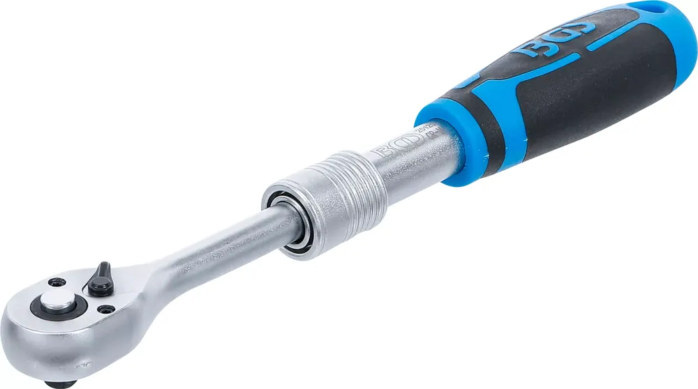 Sofort Bestellen BGS Umschaltknarre ausziehbar 1/4 Zoll (6,3 mm) 190–225 mm