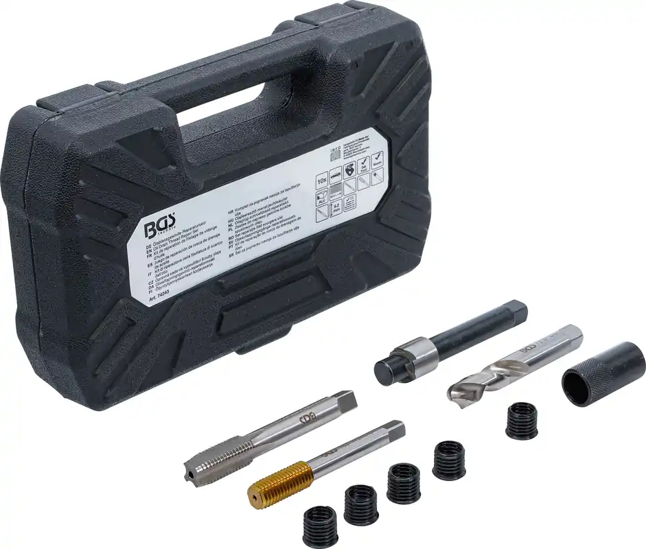 Preisreduziert Reparatursatz für Öl-Ablass-Gewinde passend für Aluminium-Ölwannen M12 x 1,75 mm