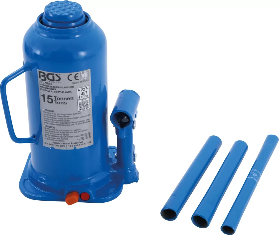 Aktuell Hydraulischer Flaschen-Wagenheber 15 t