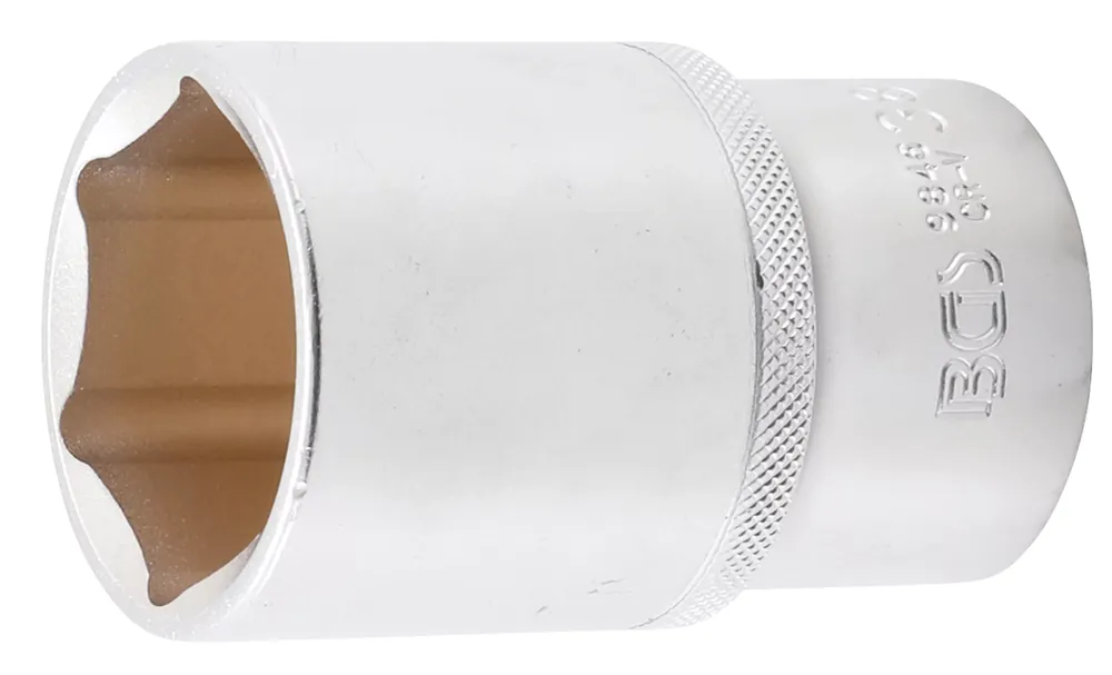 Rabatt BGS Steckschlüssel-Einsatz Sechskant tief 1/2 Zoll SW 38 mm