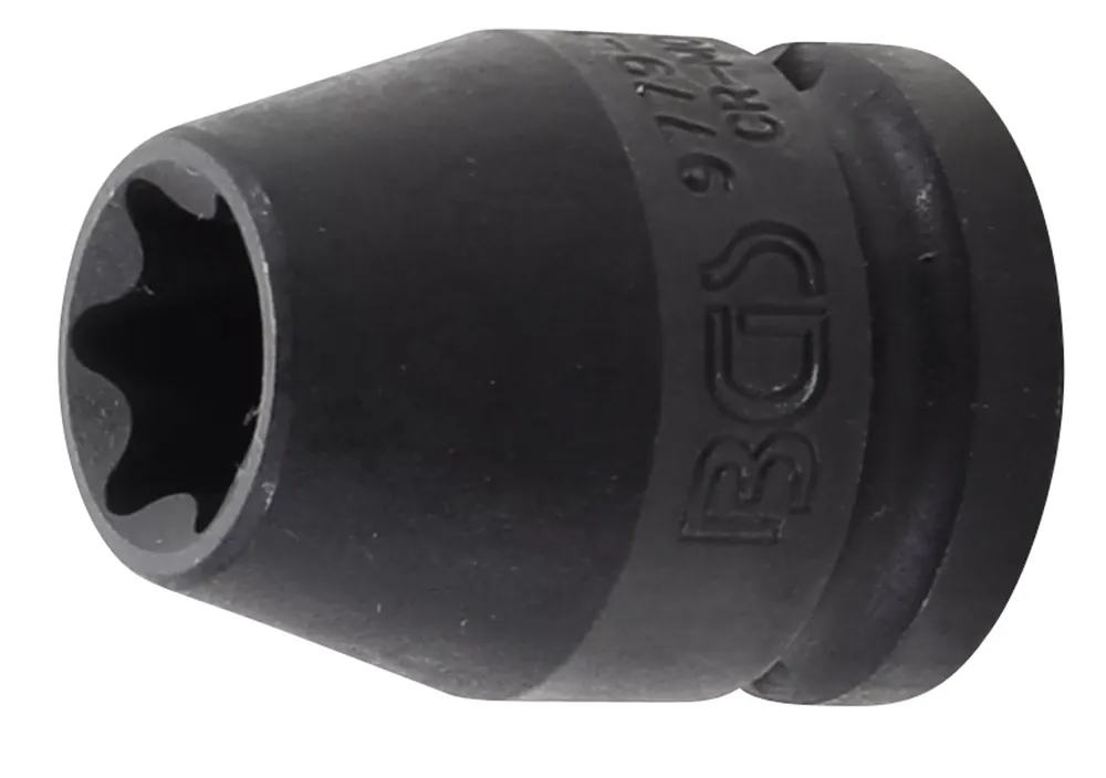 Schnäppchen Kraft-Steckschlüssel-Einsatz E-Profil E18 Antrieb Innenvierkant 12,5 mm (1/2 Zoll)