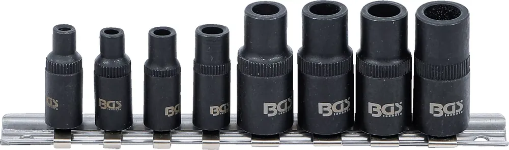 Abverkauf BGS Gewindebohrer-Aufnahme-Satz 8-tlg. 6,3 mm (1/4") / 10 mm (3/8")