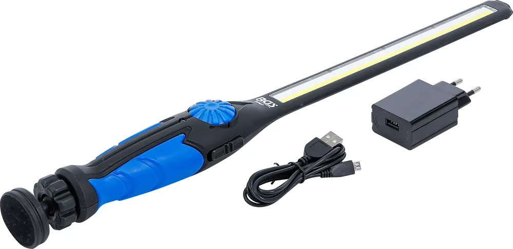 COB-LED / UV-Arbeits-Handleuchte ultra flach Expressversand
