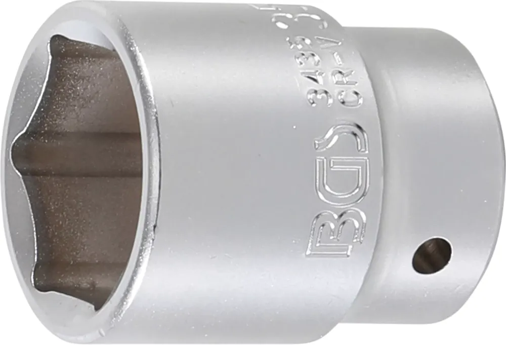Markenprodukt BGS Steckschlüssel-Einsatz Sechskant SW 35 mm mit 3/4 Zoll (20 mm) Innenvierkant