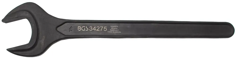Einmaulschlüssel SW 75 mm DIN 894 Nur Heute