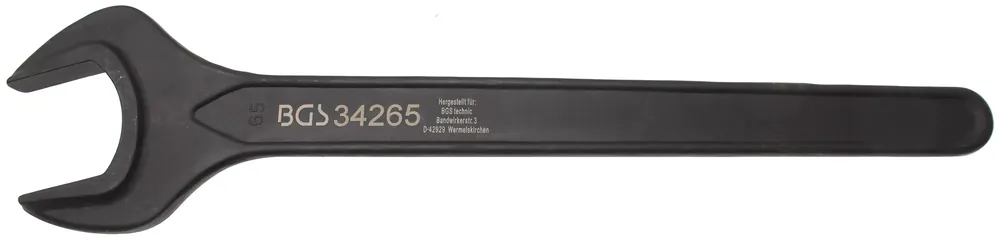 Top-Seller Einmaulschlüssel SW 65 mm DIN 894