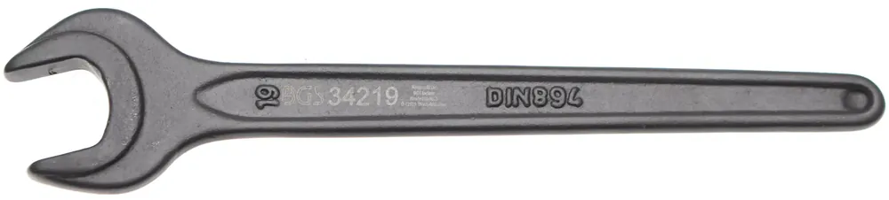 Neu BGS Einmaulschlüssel SW 19 mm DIN 894