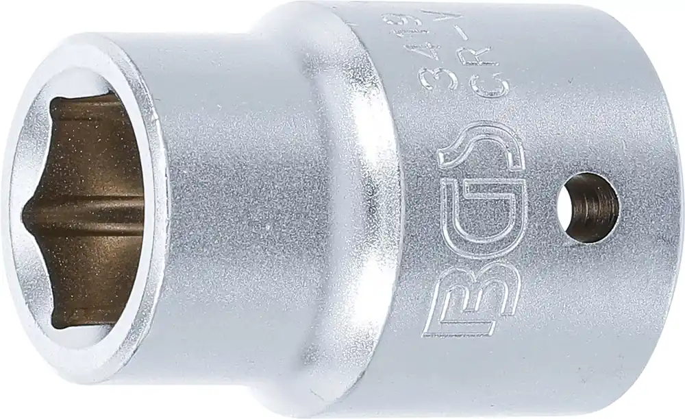 BGS Steckschlüssel-Einsatz Sechskant SW 19 mm Innenvierkant 20 mm (3/4") Knallerangebot