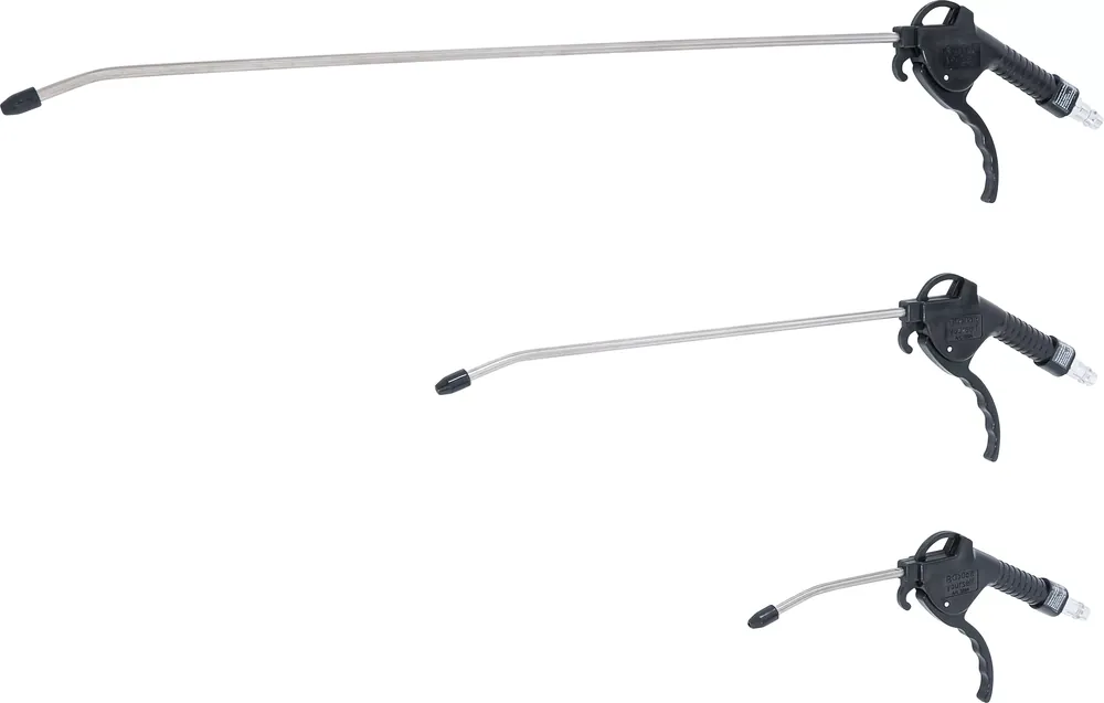 Sonderaktion Druckluft-Ausblaspistolen-Satz 3-tlg. 110–500 mm