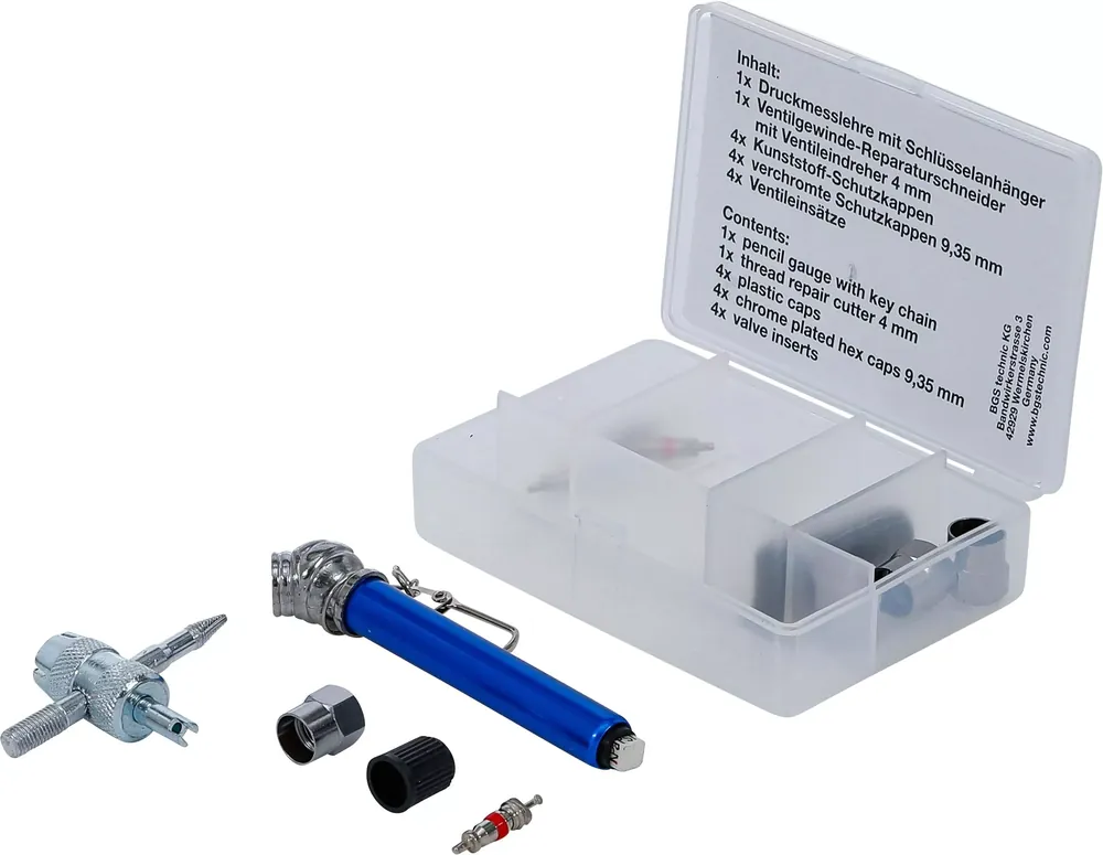 Reparatursatz für Reifenventile 14-tlg. Must-Have