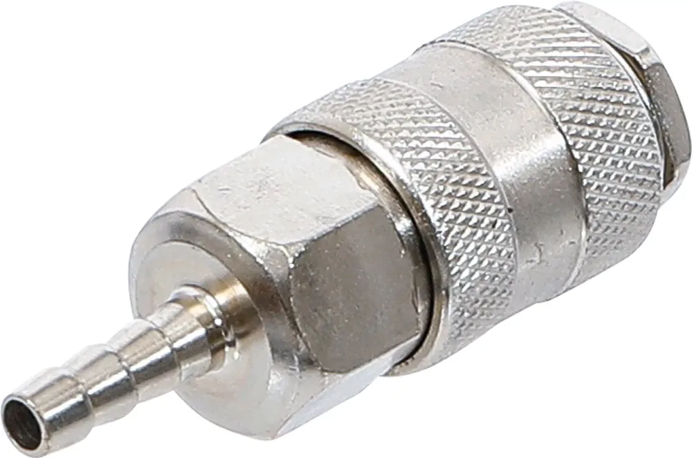 Druckluft-Schnellkupplung mit 6 mm Schlauchtülle aus Werkzeugstahl Versand Am Gleichen Tag