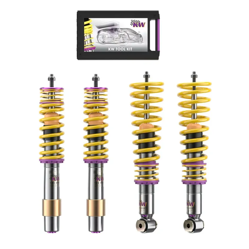 Neue Ware KW Gewindefahrwerk V3 inox passend für BMW 6er Cabriolet (E64) 663C, M5/M6, M560 03/2004–12/2010