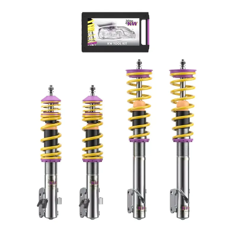 Echt KW Gewindefahrwerk V1 inox passend für Subaru Impreza Stufenheck GD (09/1999–06/2009)