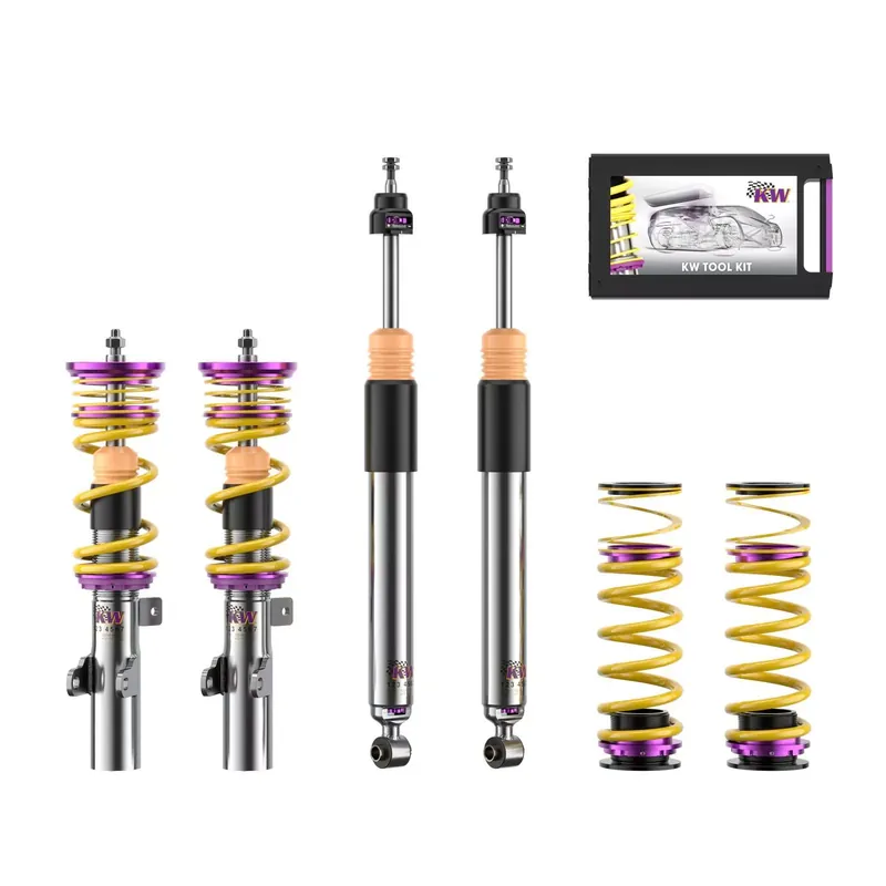 KW Gewindefahrwerk V3 inox passend für Honda Civic X Schrägheck (FC, FK) ab 09/2016 Knallerangebot