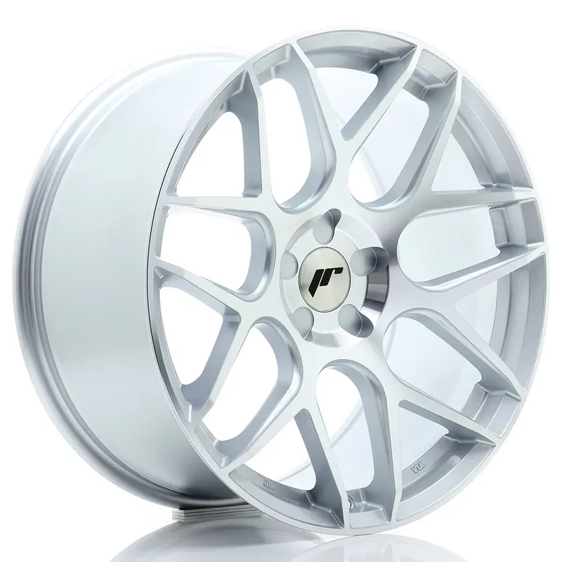 JR Wheels JR18 19x9,5 ET20-42 5H Blank Silver Machined Alufelge Expressversand