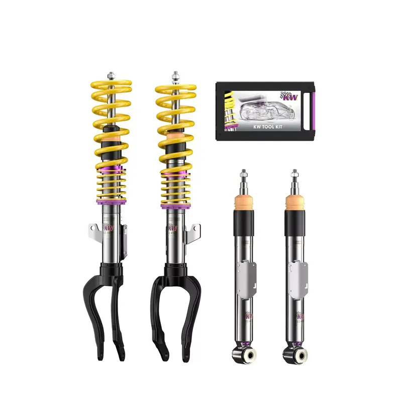 Neue Kollektion KW Gewindefahrwerk V3 inox passend für BMW 6er Cabriolet (F12) 6C, M5/M6 Allrad 12/2010-06/2018