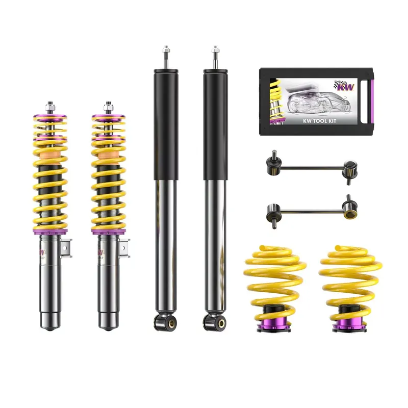 KW Gewindefahrwerk V1 inox passend für BMW 3er Touring (E46) 346L, 346X 06/1999-07/2005 Bestpreis