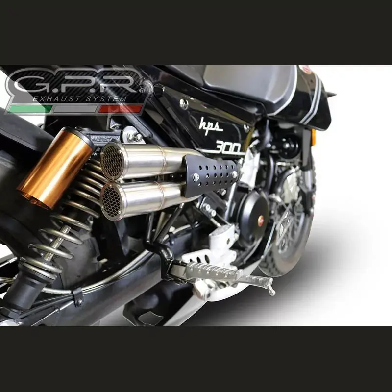 Aktuell GPR Auspuff Slip-On passend für F.B. Mondial HPS 300 Pagani 2021-2022