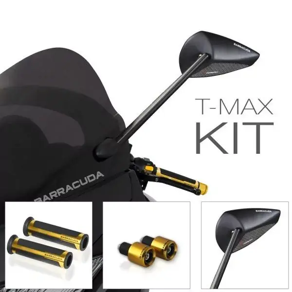 Barracuda Styling-Kit passend für Yamaha T-Max 500 2008-2011 gold Schneller Versand