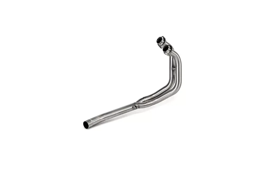 Akrapovic Edelstahl Austauschkrümmer passend für Yamaha Tenere 700 2021–2024 Echt
