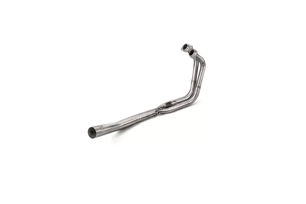 Akrapovic Edelstahl Krümmer passend für Kawasaki Ninja 400 / Z400 / Ninja 500 / Z500 Mega-Angebot