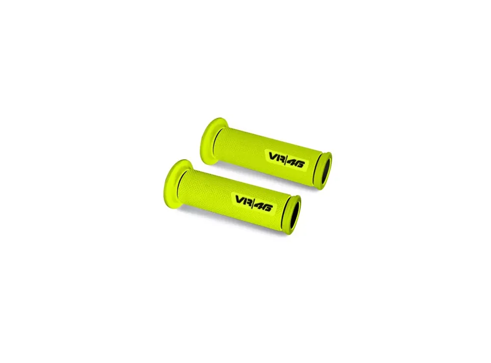 Letzte Chance Barracuda Griffgummi VR46 gelb passend für 22 mm Lenker