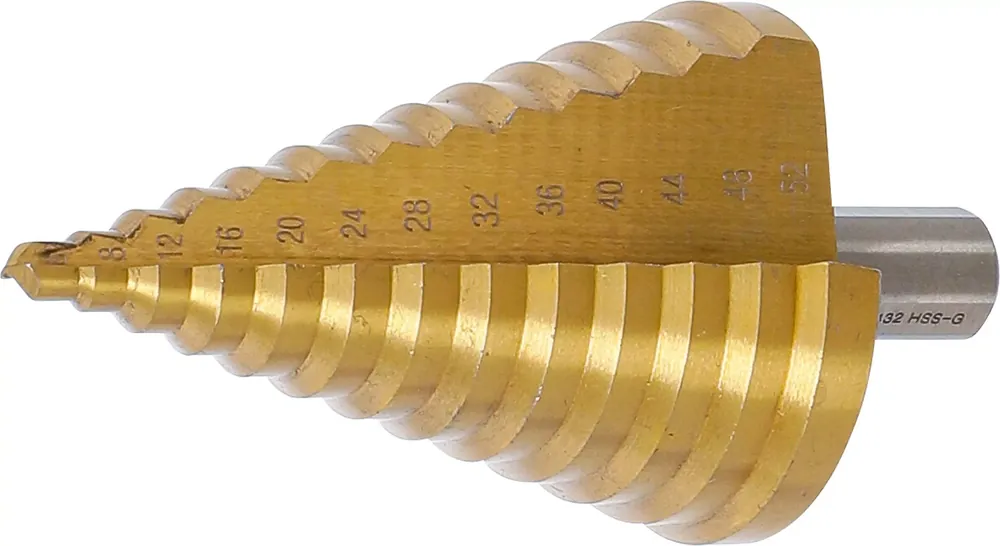 Stufenbohrer titan-nitriert Ø 6–52 mm Neu Im Sortiment