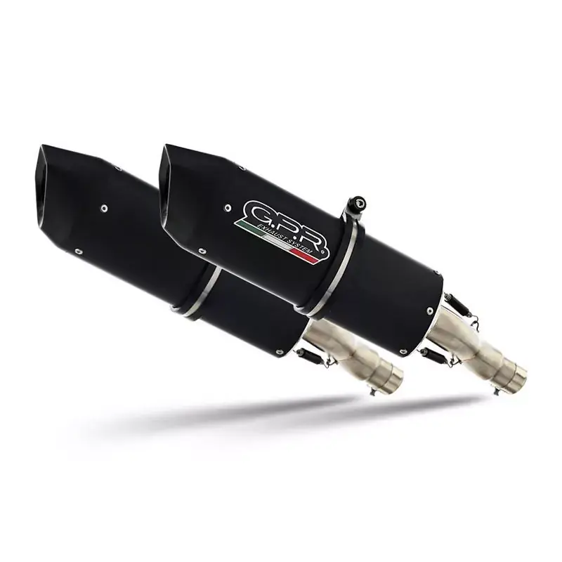 GPR Furore Nero Slip-On Auspuff passend für Ducati Monster 1100 (2009–2010) Wochenendangebot