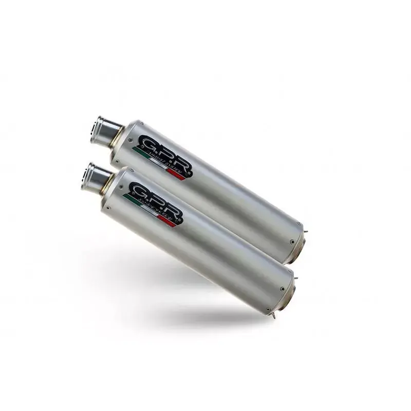 Neu Im Sortiment GPR Inox Tondo Slip-On Auspuff passend für Kawasaki GPZ 500 S 1988-2003
