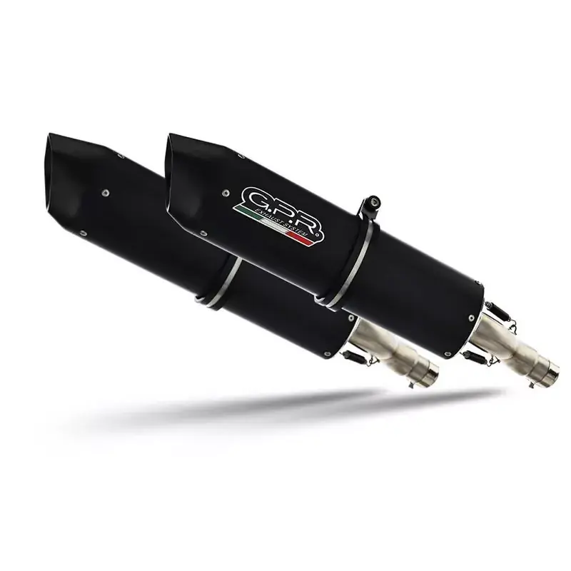 GPR Furore Nero Slip-On Auspuff passend für Ducati Monster 1000 Preis Gesenkt