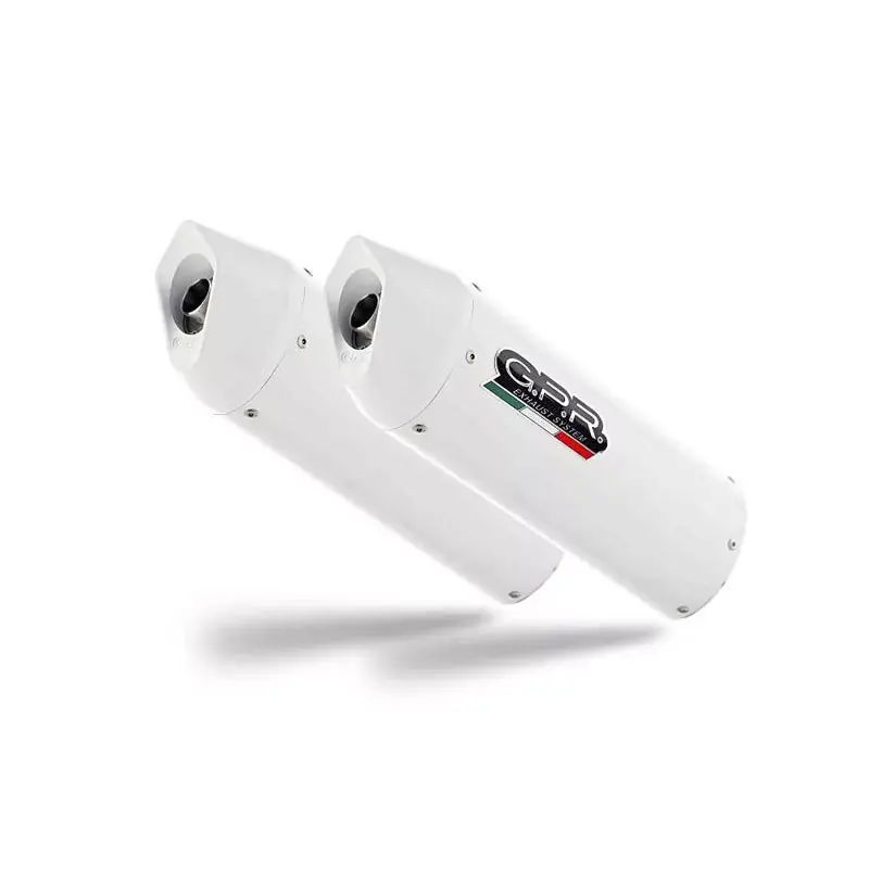 Preiswert GPR Auspuff passend für Kawasaki ZX-10R 2006-2007 Albus Ceramic Dual Homologated bolt-on Silencer