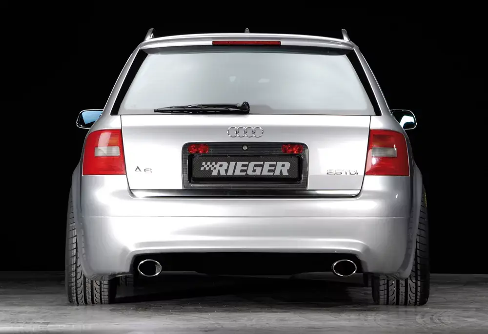 Wochenendangebot Rieger ESD aus Edelstahl passend für Audi A6 (4B) Limousine ab 07/2001