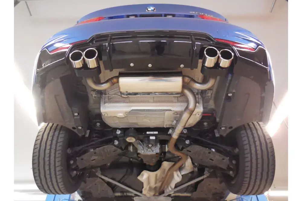 Echt Rieger Endschalldämpfer passend für BMW 4er F32/F33 420d