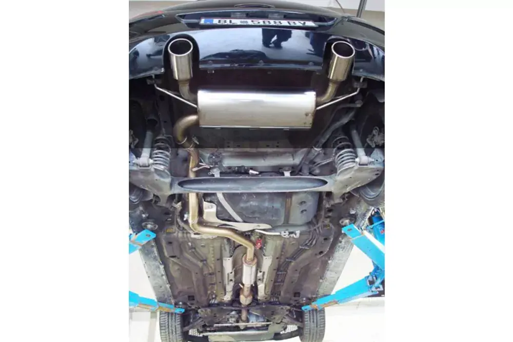 Rieger ESD Edelstahl passend für Opel Corsa D GSI/OPC Super-Preis