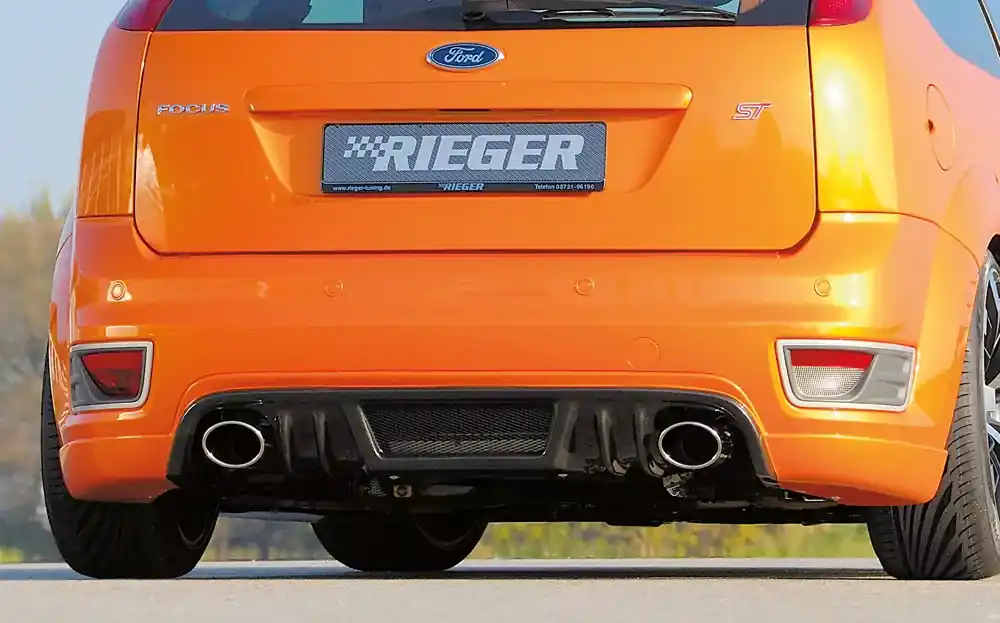 Online Kaufen Rieger Endschalldämpfer Edelstahl li./re. passend für Ford Focus 2 ST 2,5l 166kW