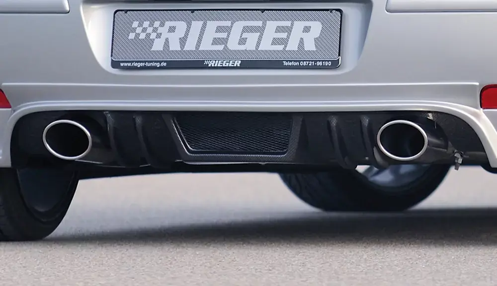Rieger ESD Edelstahl passend für Opel Corsa C Typ 32 Preis Gesenkt